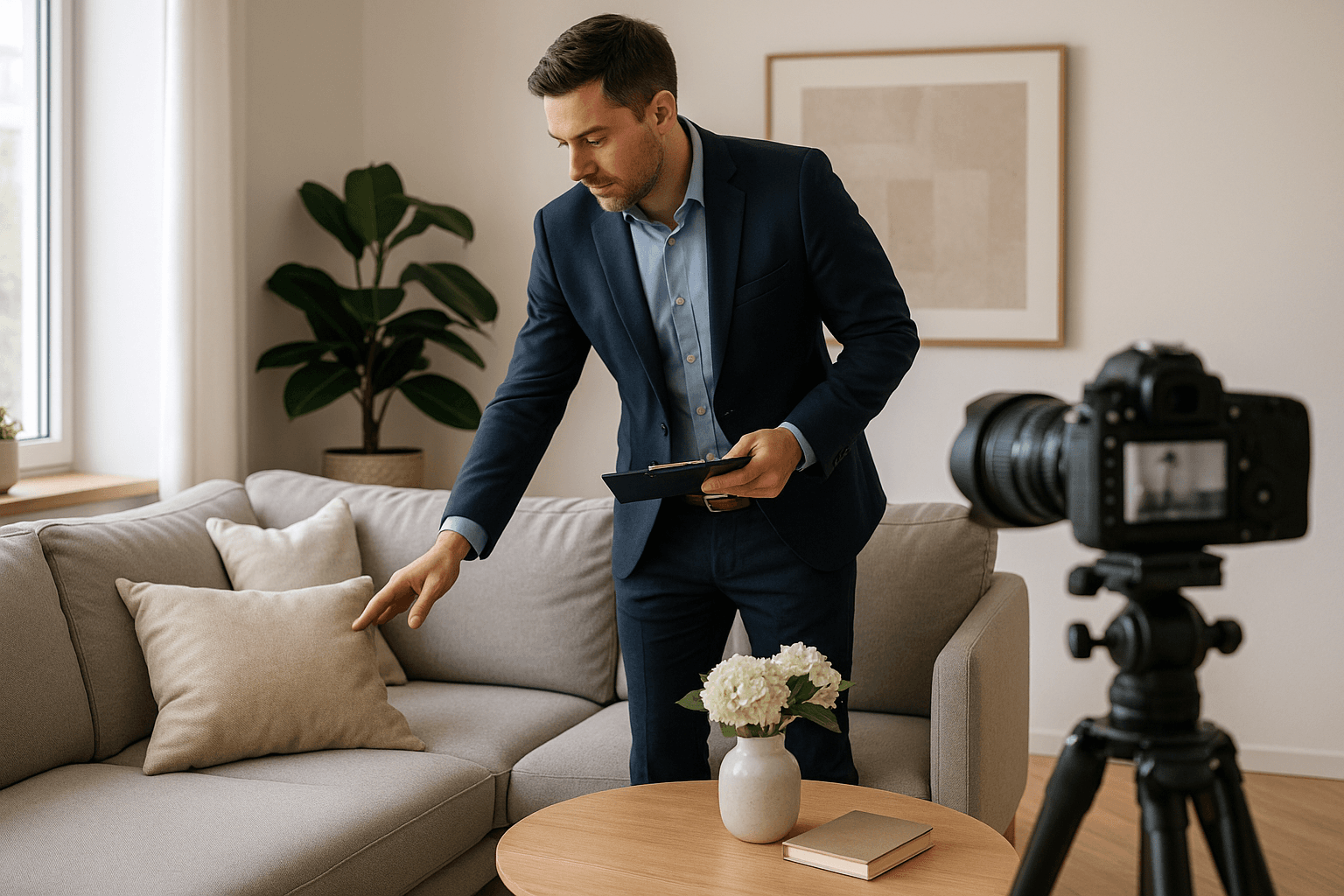 Przygotowanie nieruchomości do sprzedaży (home staging, zdjęcia, wideo)